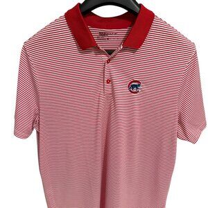 Nike Golf Polo Shirt Men’s XL Logos Chicago Cubs 2016 World Series Champions